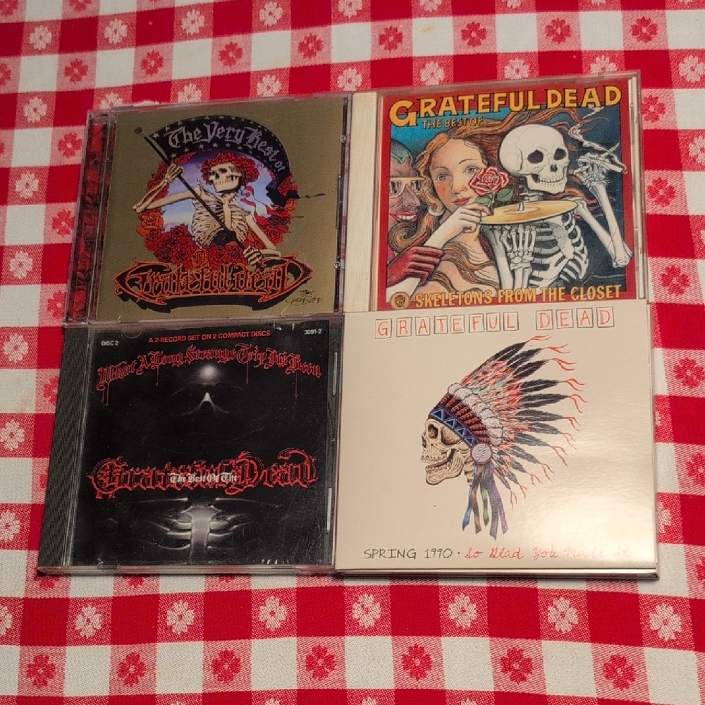 "4"Grateful Dead Music CD's